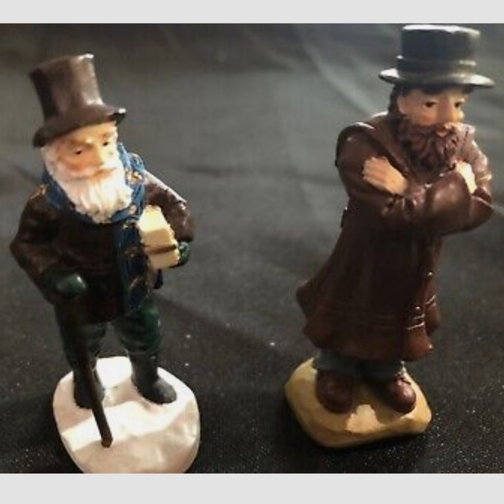 New Lang and Wise Meadowbrook Farm Grandfather and Man with crossed arms